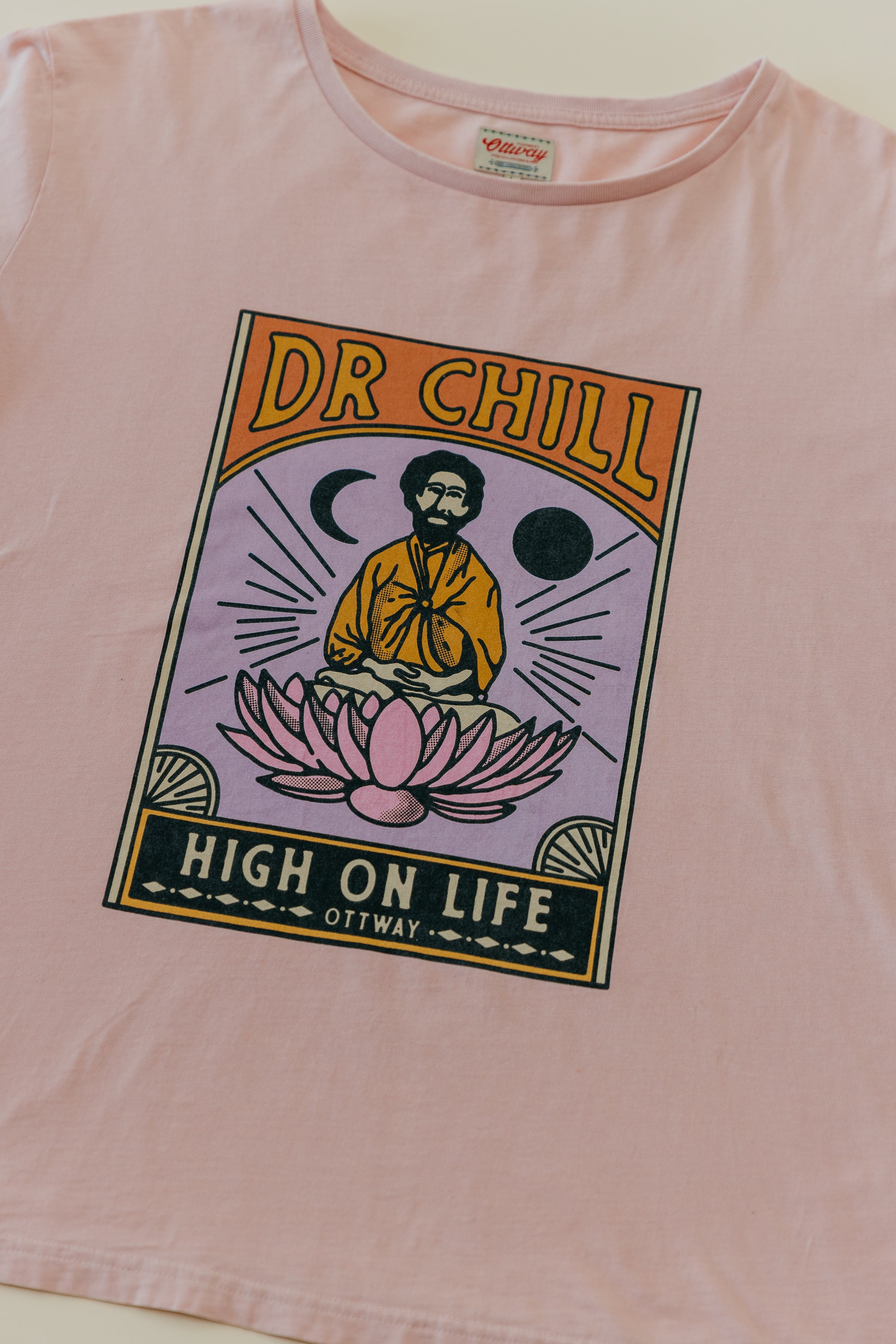 Dr Chill Unisex T-Shirt - Washed Purple