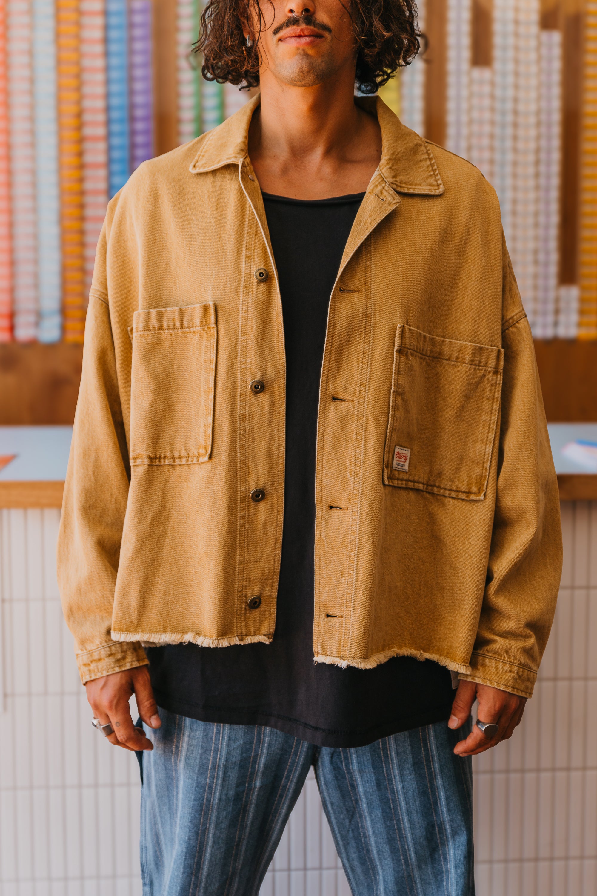 Weston Mustard Denim Jacket