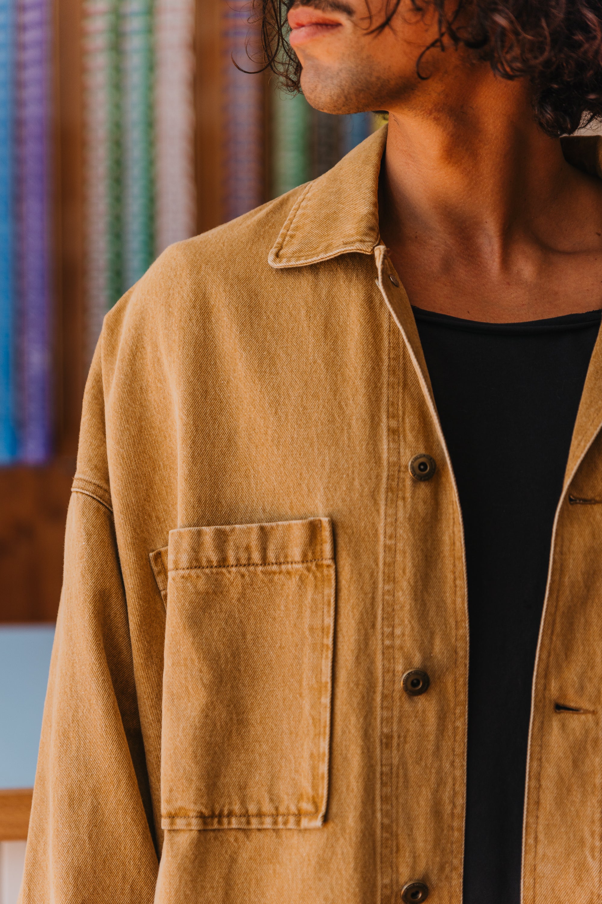 Weston Mustard Denim Jacket