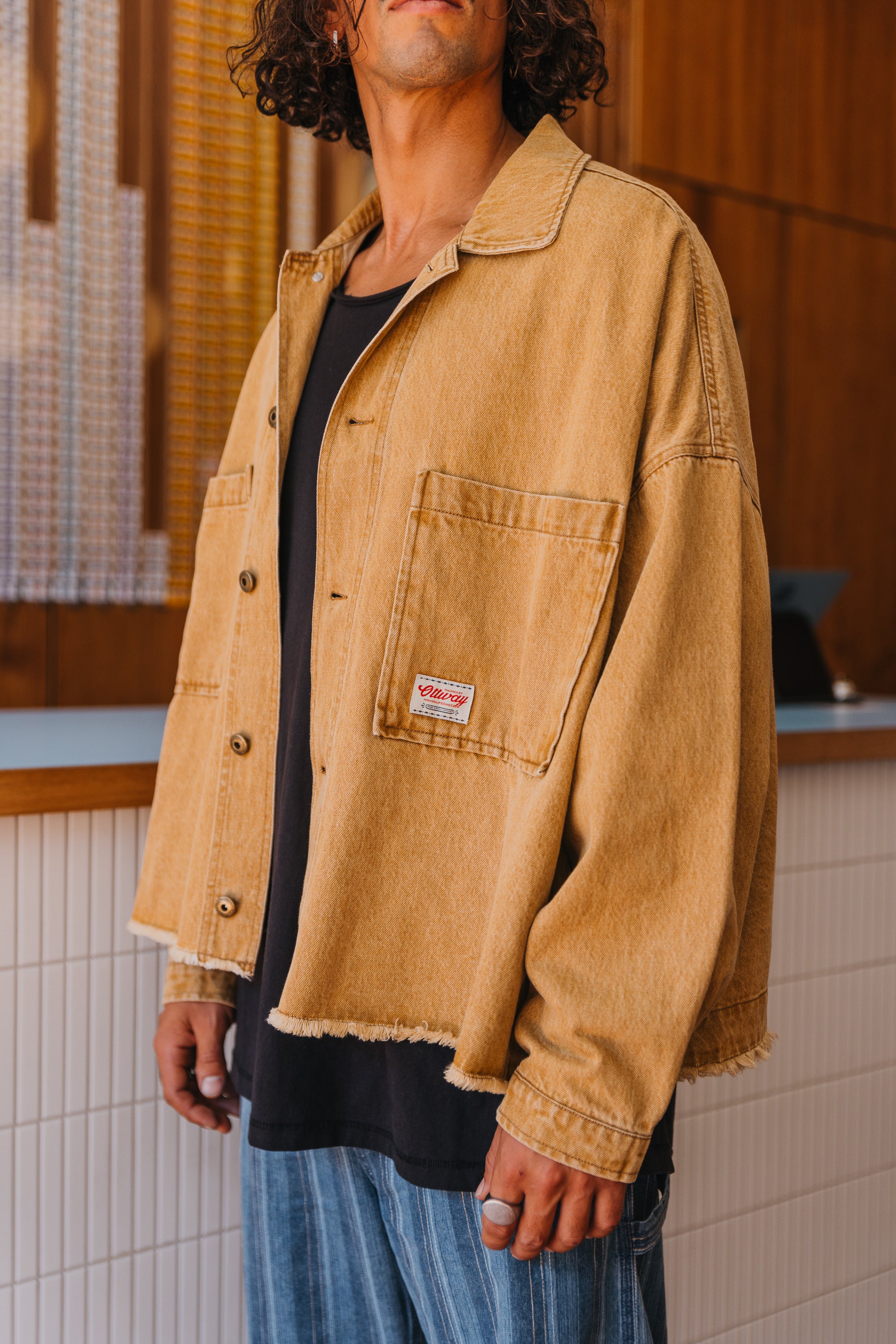 Weston Mustard Denim Jacket