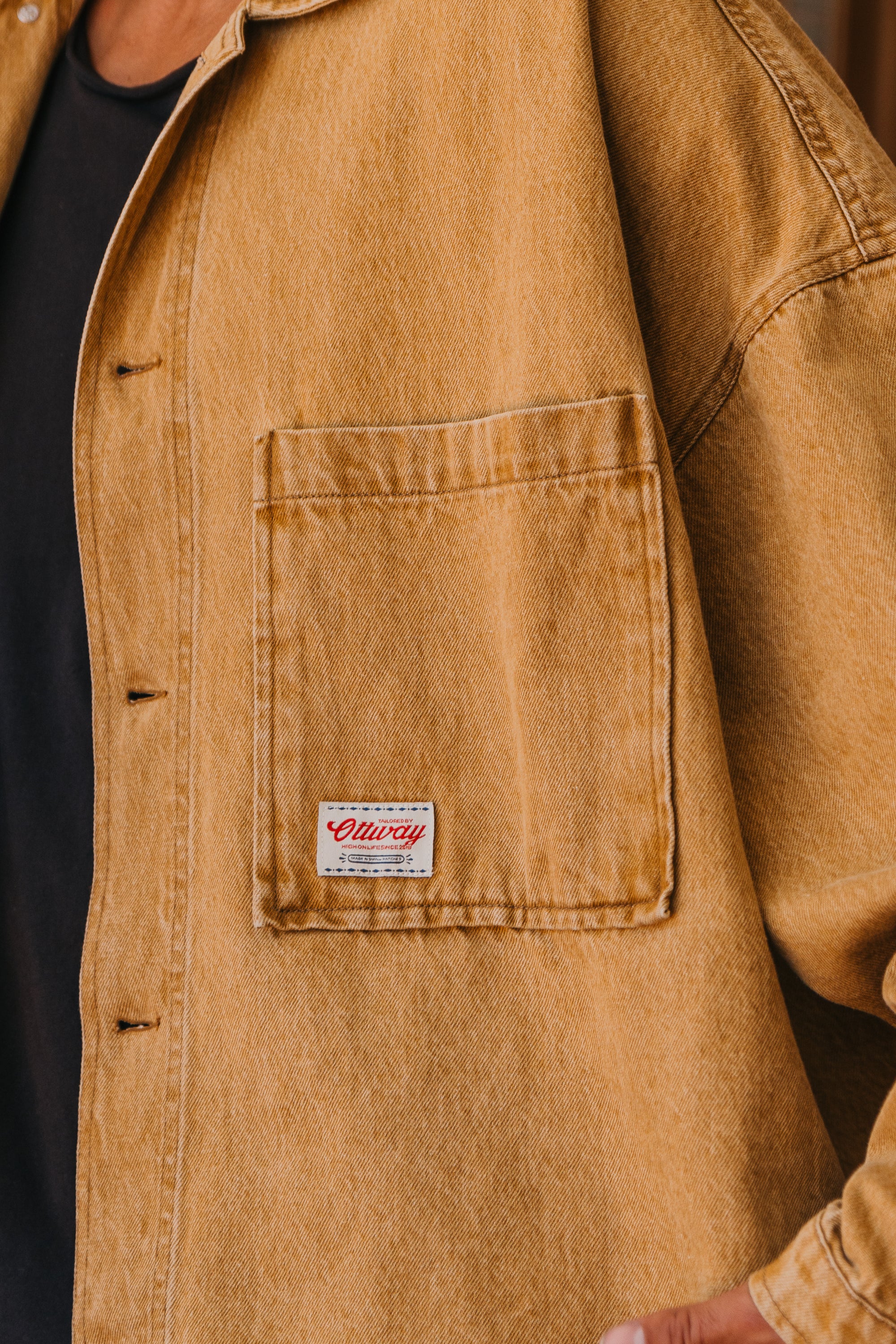 Weston Mustard Denim Jacket