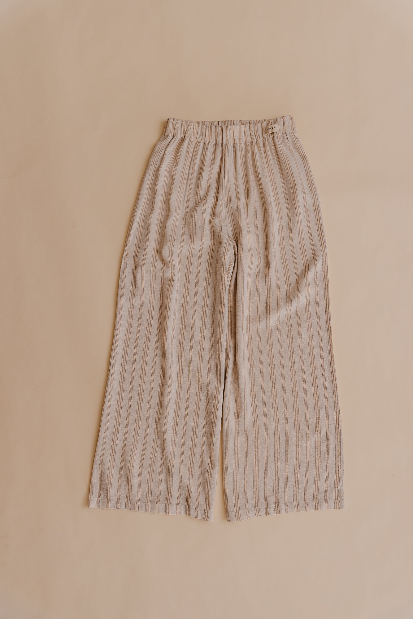 Loui - Textured Striped Pants