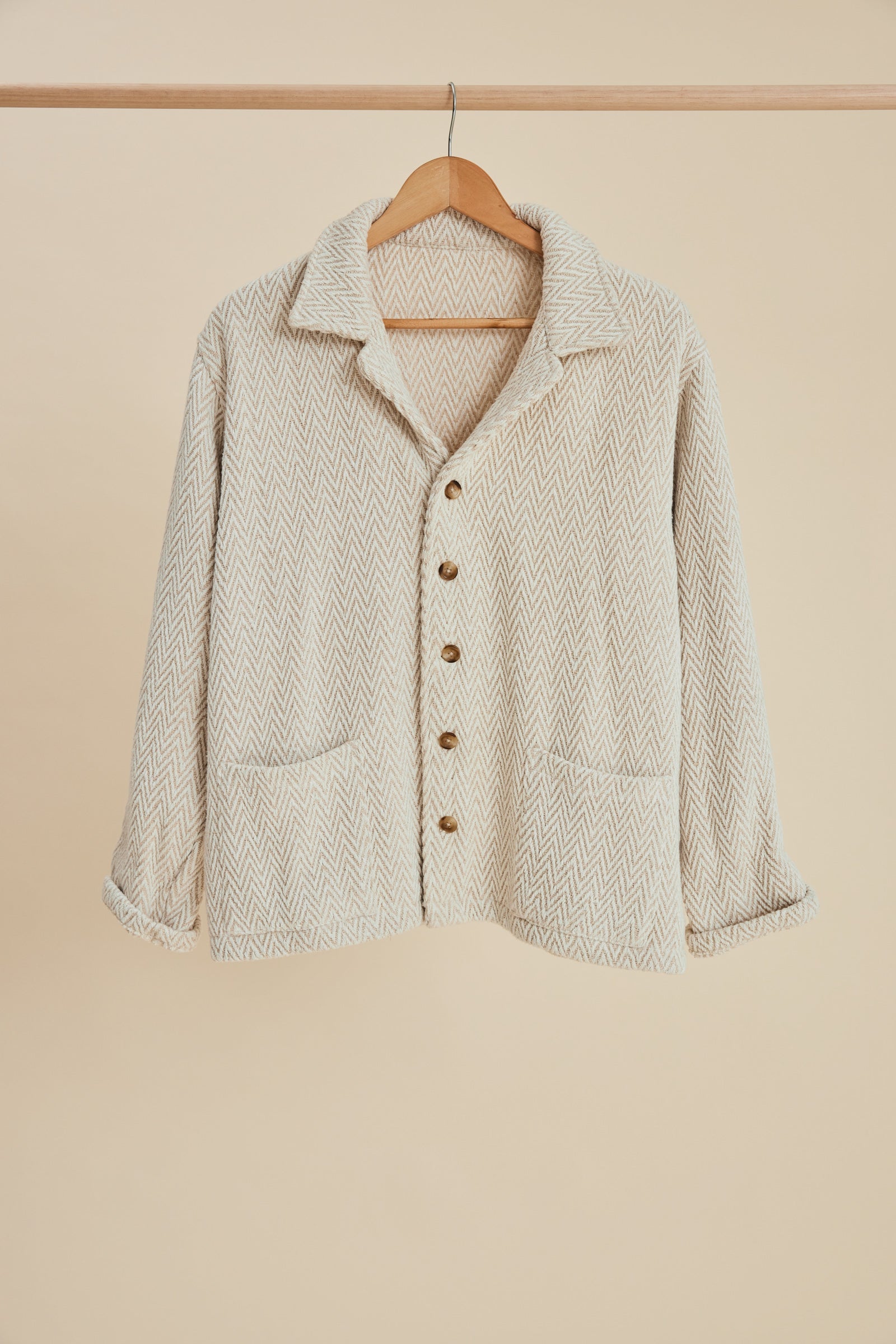 Torat - Unisex Textured Woven Jacket