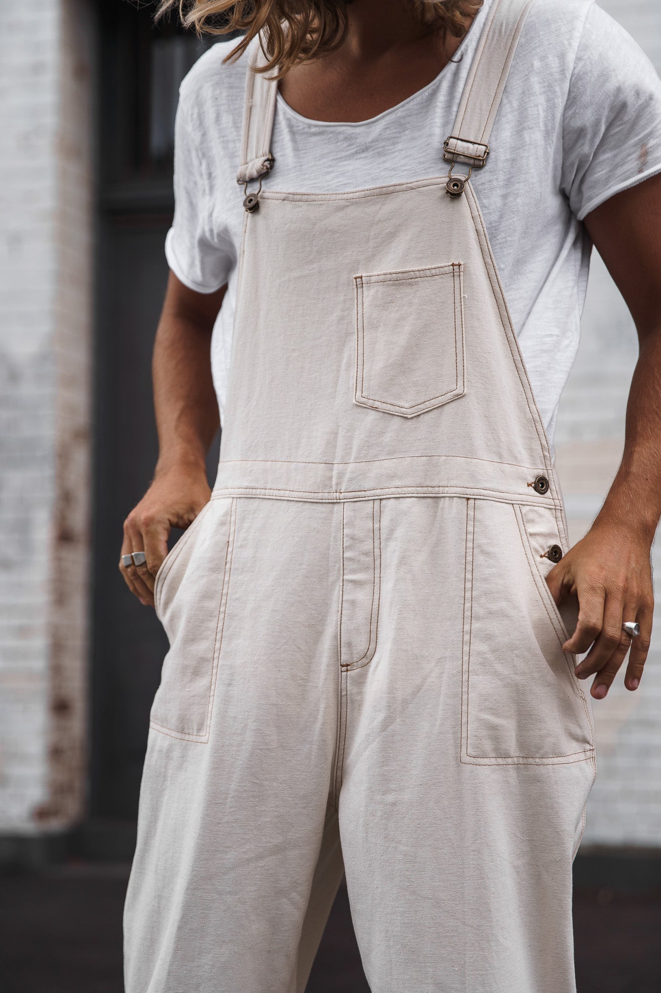 JACKS - Off-White Overalls – OTTWAY